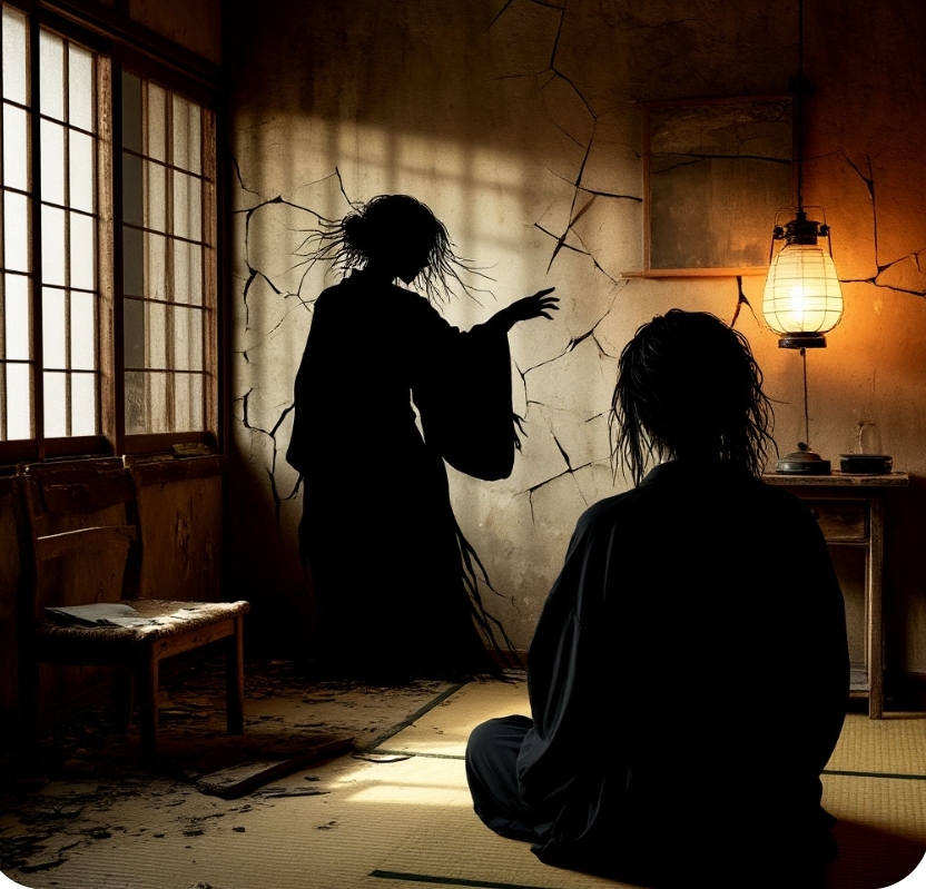 Kage-no-onna (the woman of shadow)