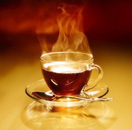 Открой, там чай стынет