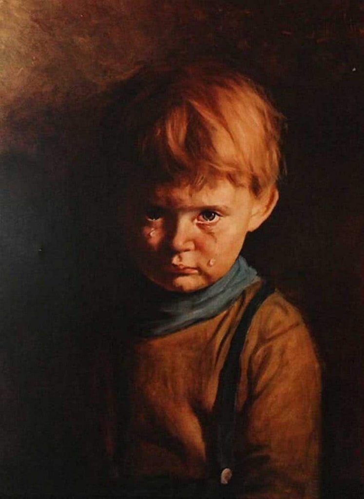 Плачущий мальчик