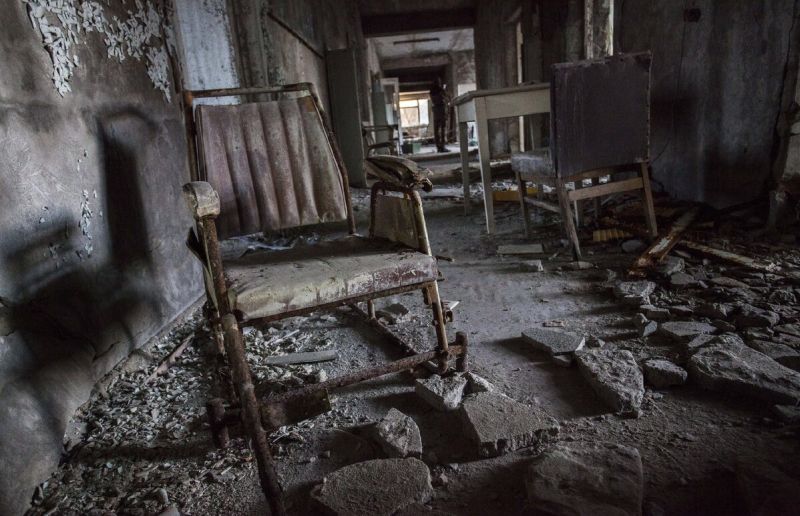 Самое жуткое место в Припяти